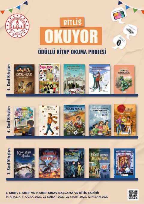 Bitlis Okuyor Kitap Okuma Yarışması afişi, 2. sayfa