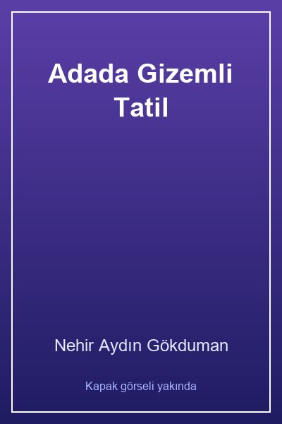 Adada Gizemli Tatil kapağı
